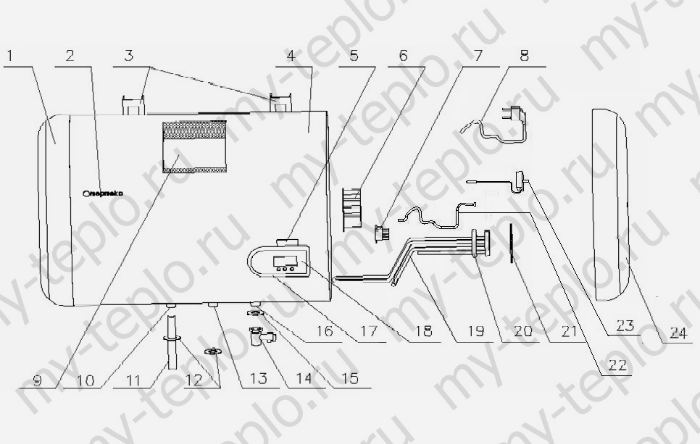 запчасти для Термекс IF 100 H купить в Калуге