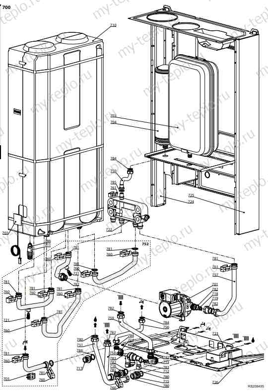 Запчасти Ariston CLAS B 24 FF купить в Калуге