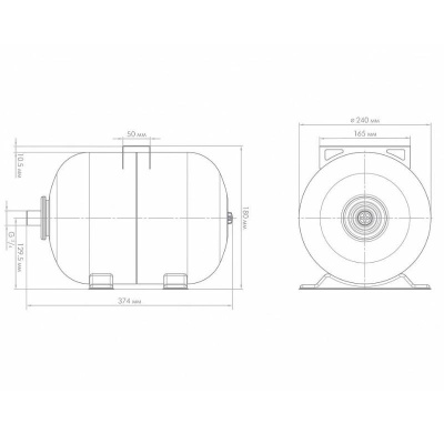 Гидроаккумулятор Джилекс 14 ГП (7015)